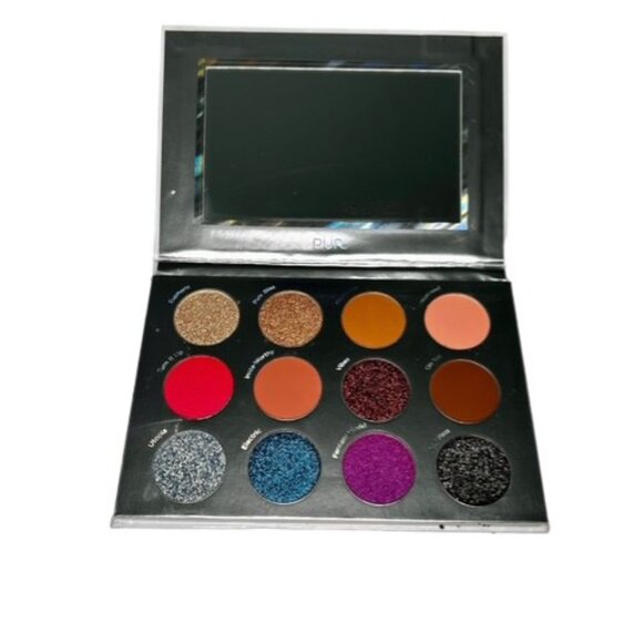 Pur Festival 2.0, 12 Piece Pressed Pigment Eyeshadow Palette New! - Picture 2 of 7